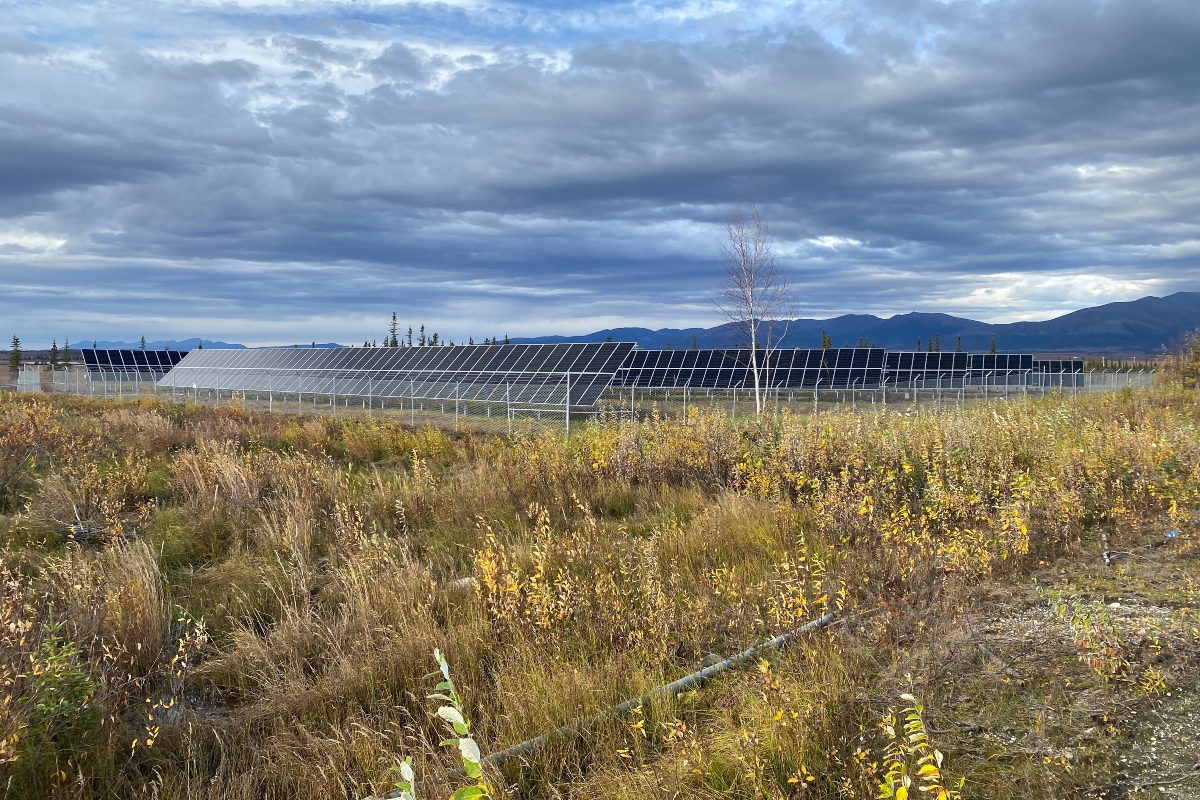 Shungnak solar array field