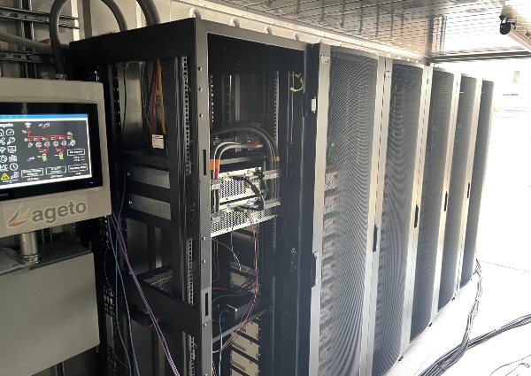 commercial battery installation